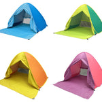 Flag Village Sunscreen Shelter Tent Anti-UV Pop Up Beach Canopy Outdoor Camping Hiking Tent Travelling Easy Carrying Portable Parts