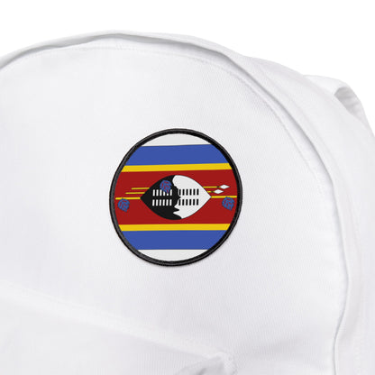 Flag Village Eswatini Flag Embroidery Iron-On Patches