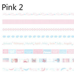 Flag Village Gift box tape set Luyu series DIY daily material stickers