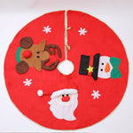Flag Village Christmas tree skirt Christmas tree decorations Christmas gifts Christmas scene matching