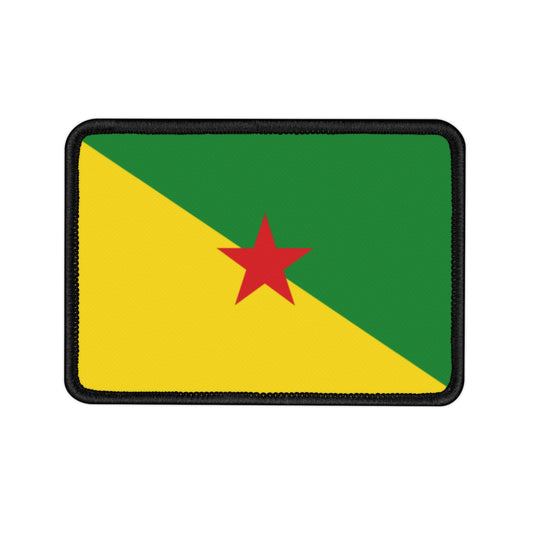 Flag Village Guiana(French Guiana) Flag Embroidery Iron-On Patches