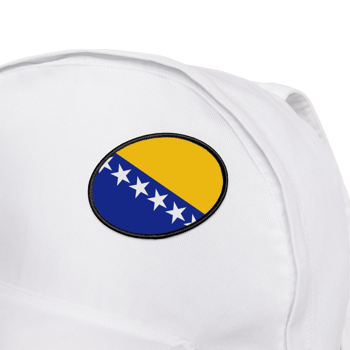Flag Village Bosnia And Herzegovina Flag Embroidery Iron-On Patches