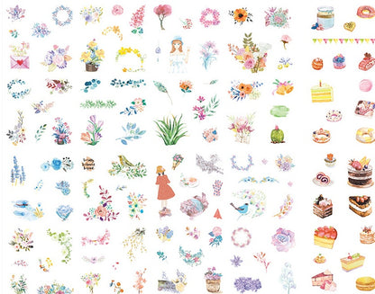 Flag Village Gift box set sticker