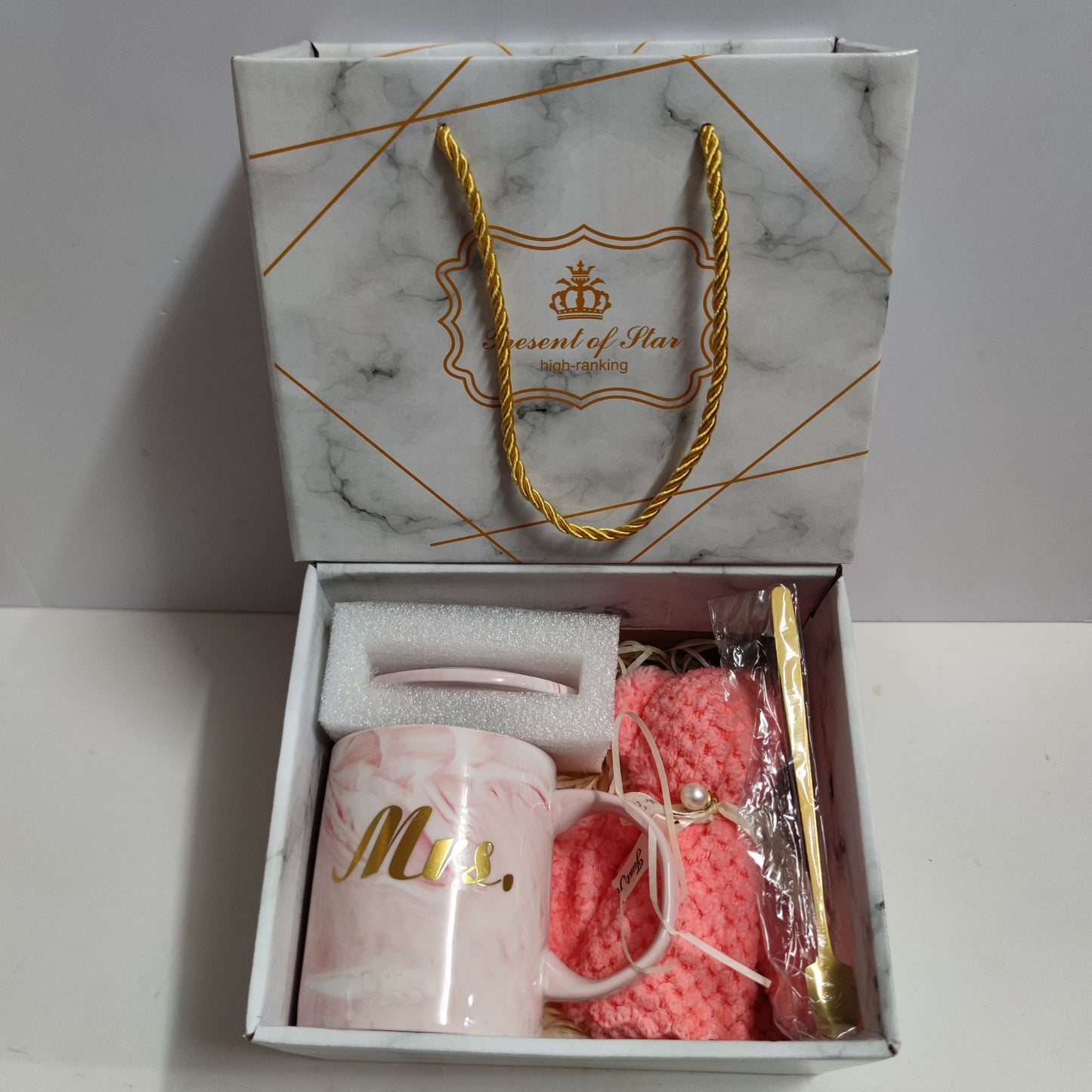 Flag Village Ceramic Cup Gift Box Opening Gift Activity Gift Wedding Favors