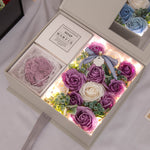 Flag Village Creative Valentine's Day Gift Soap Rose Flower Gift Box