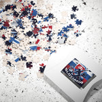 Flag Village Slovakia Sporting Flag Puzzle (110, 252, 520, 1014-piece) SVK0005