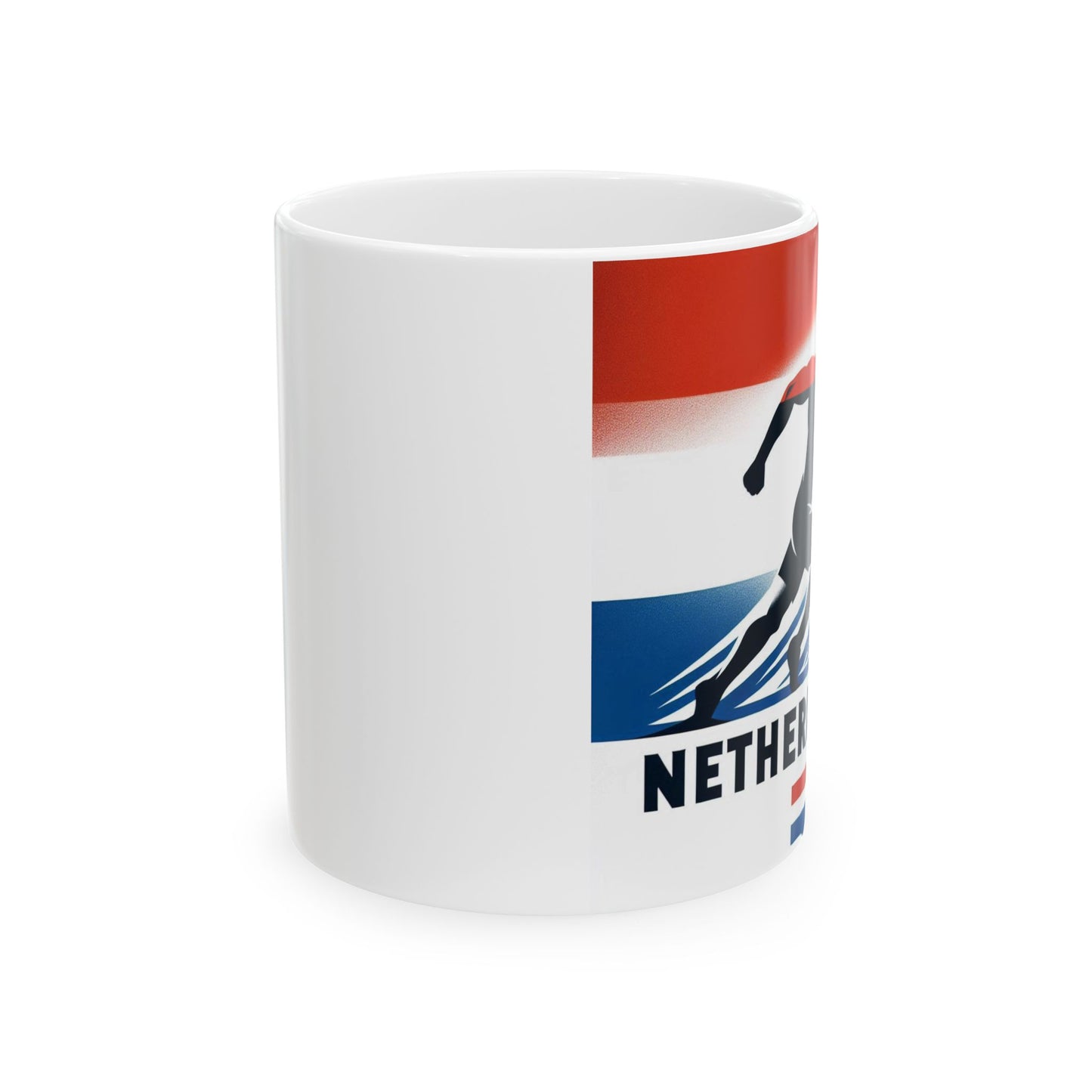 Flag Village Netherlands Sporting Flag Ceramic Coffee Mug 11oz NLD0007