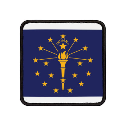 Flag Village Indiana State Flag Embroidery Iron-On Patches