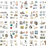 Flag Village Gift box set sticker
