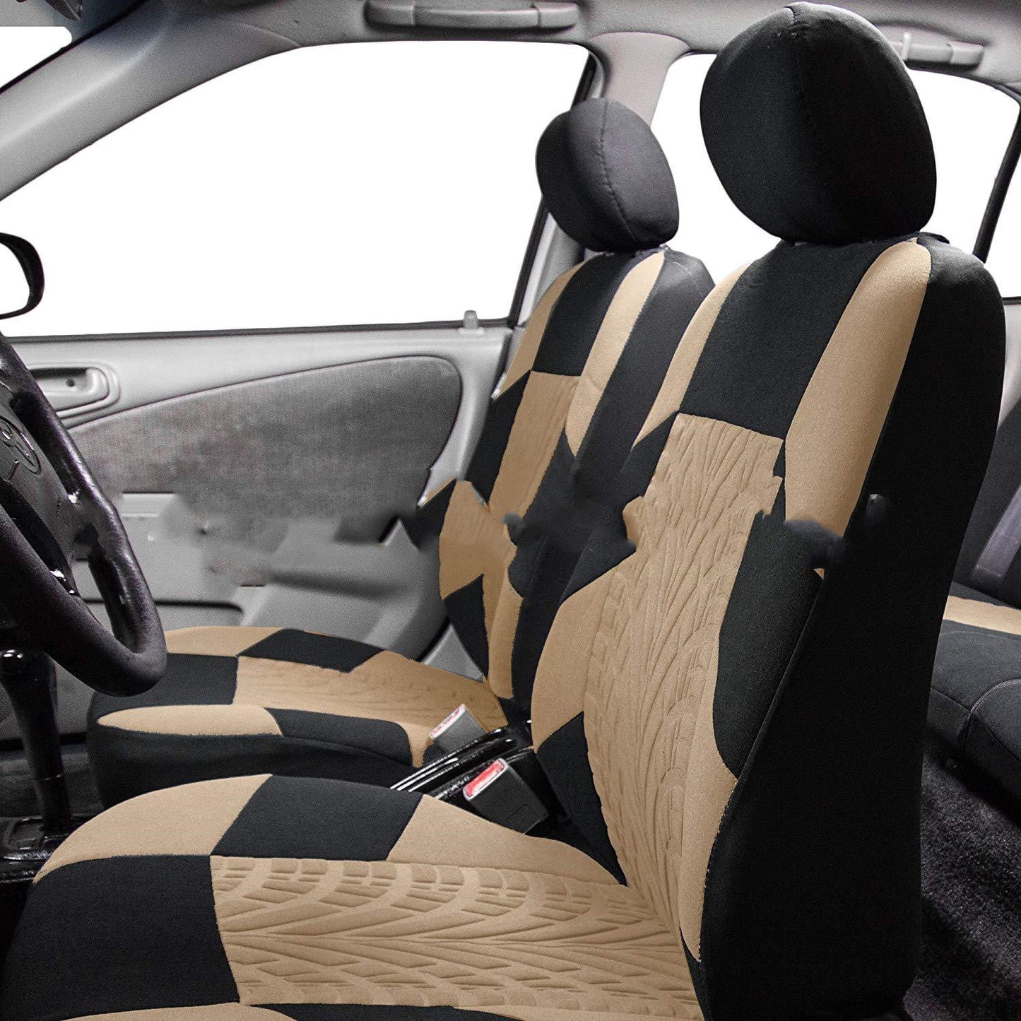 Flag Village Auto Tools Tire pattern car seat cover