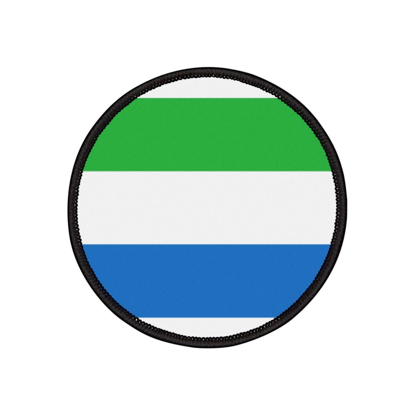 Flag Village Sierra Leone Flag Embroidery Iron-On Patches