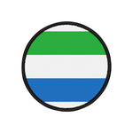 Flag Village Sierra Leone Flag Embroidery Iron-On Patches