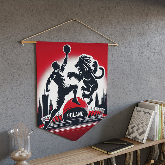 Flag Village Poland Flag Pennant Sporting Home Wall decoration POL0001