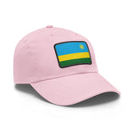 Flag Village Rwanda Flag Hat Cap with Leather Patch