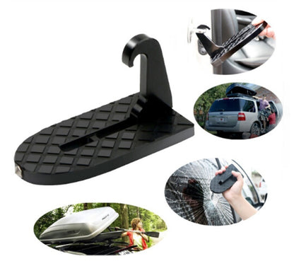 Flag Village Auto Tools Car assist pedal Easy to operate on the roof work door hook roof pedal