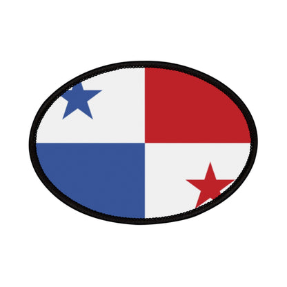Flag Village Panama Flag Embroidery Iron-On Patches