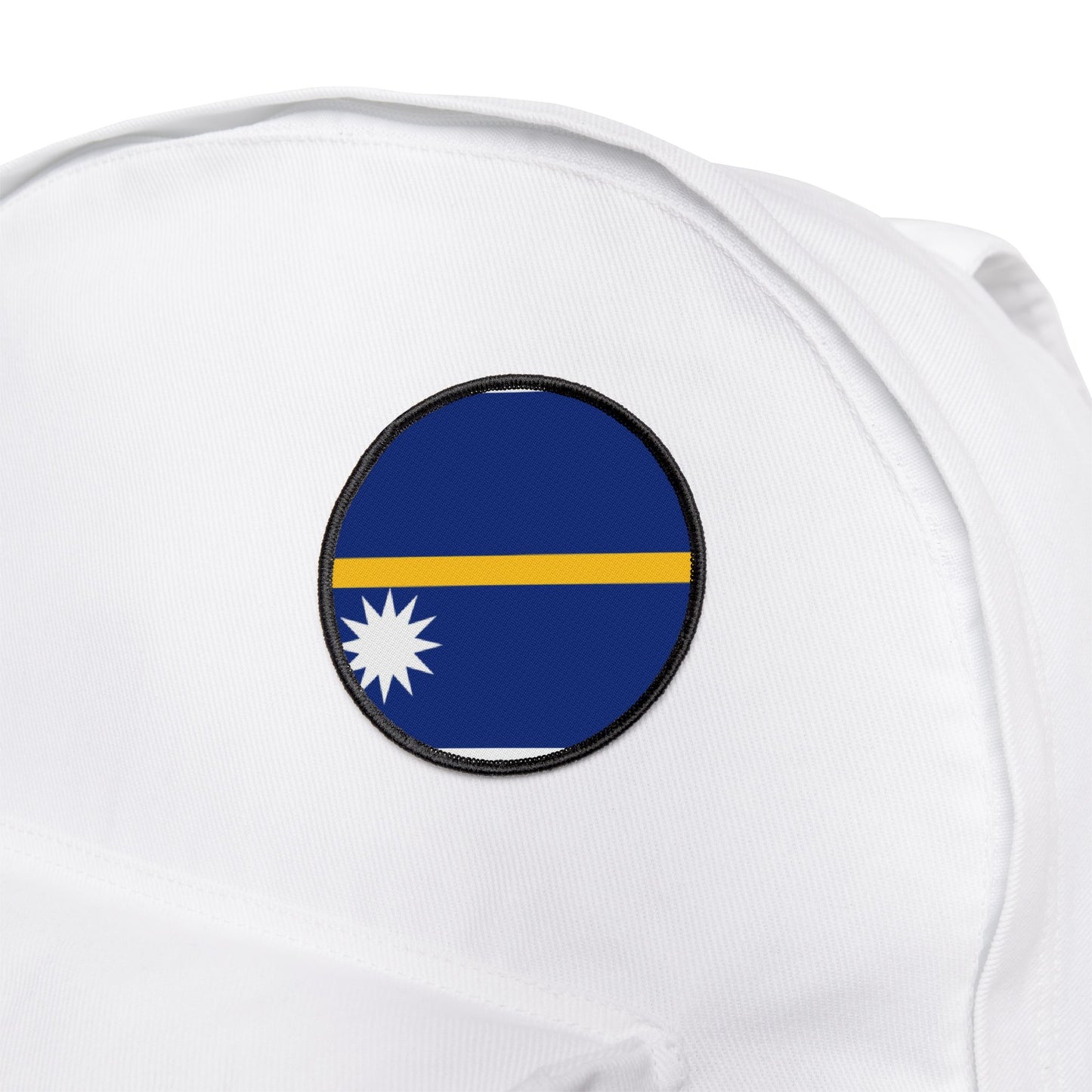 Flag Village Nauru Flag Embroidery Iron-On Patches