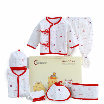 Flag Village Infant Gift Box Set Warm Seven Piece Set