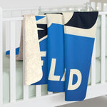 Flag Village Finland Sporting Flag Sherpa Fleece Blanket FIN0005