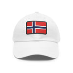 Flag Village Norway Flag Hat Cap with Leather Patch