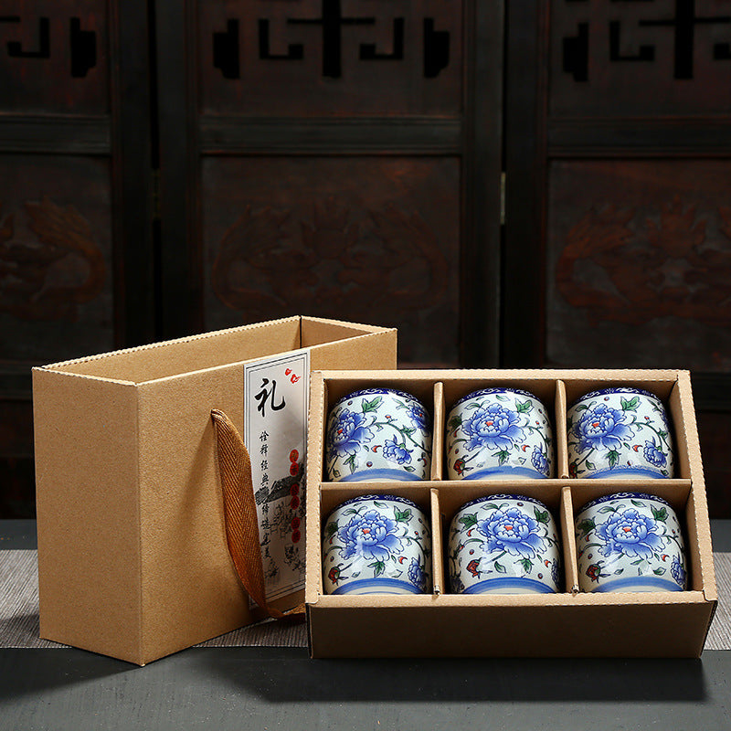 Flag Village Japanese cup gift box set of cups