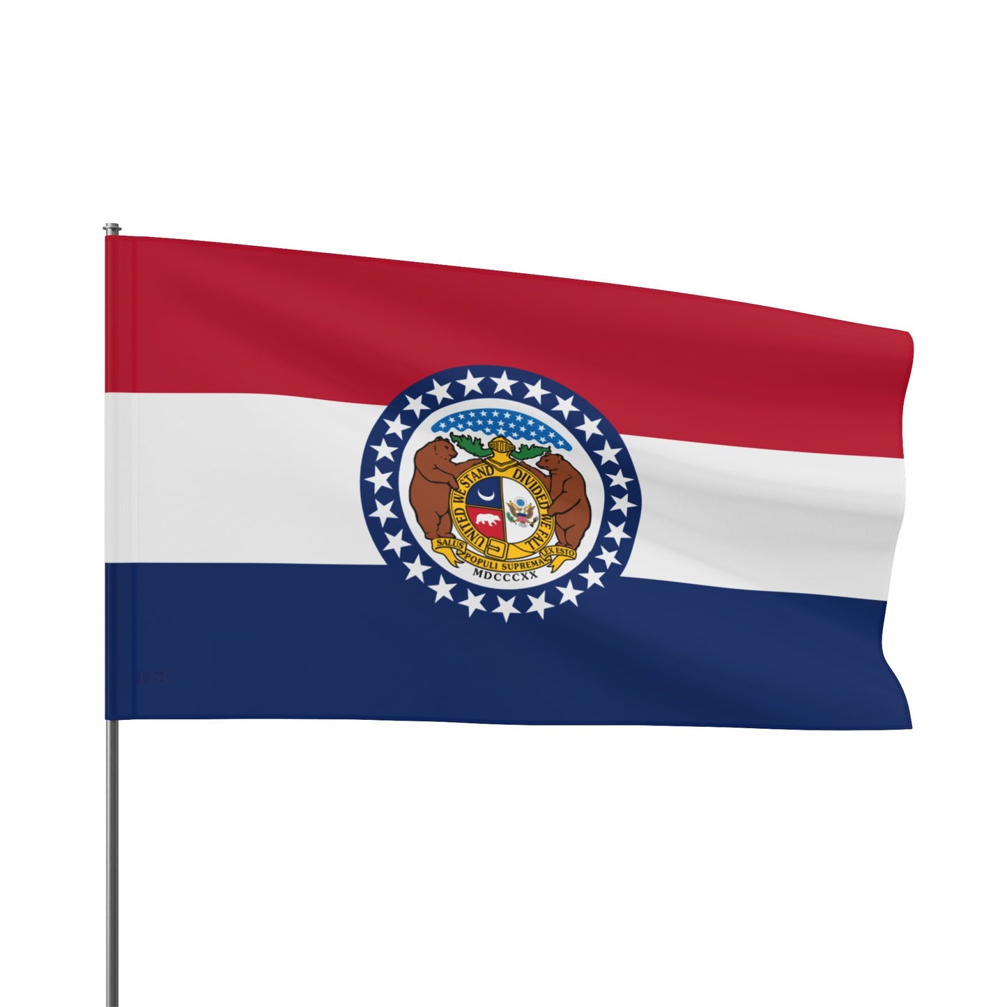 Flag Village USA Missouri State Flag 18" x 12" / 36" x 24" / 60" x 36"