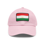 Flag Village Tajikistan Flag Hat Cap with Leather Patch