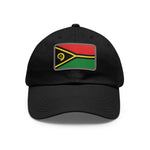 Flag Village Vanuatu Flag Hat Cap with Leather Patch