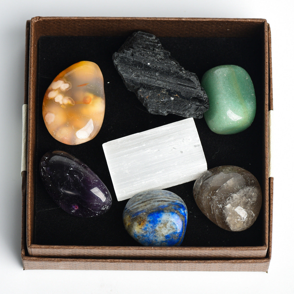 Flag Village Rough Stone Halloween Christmas Box Set Decoration