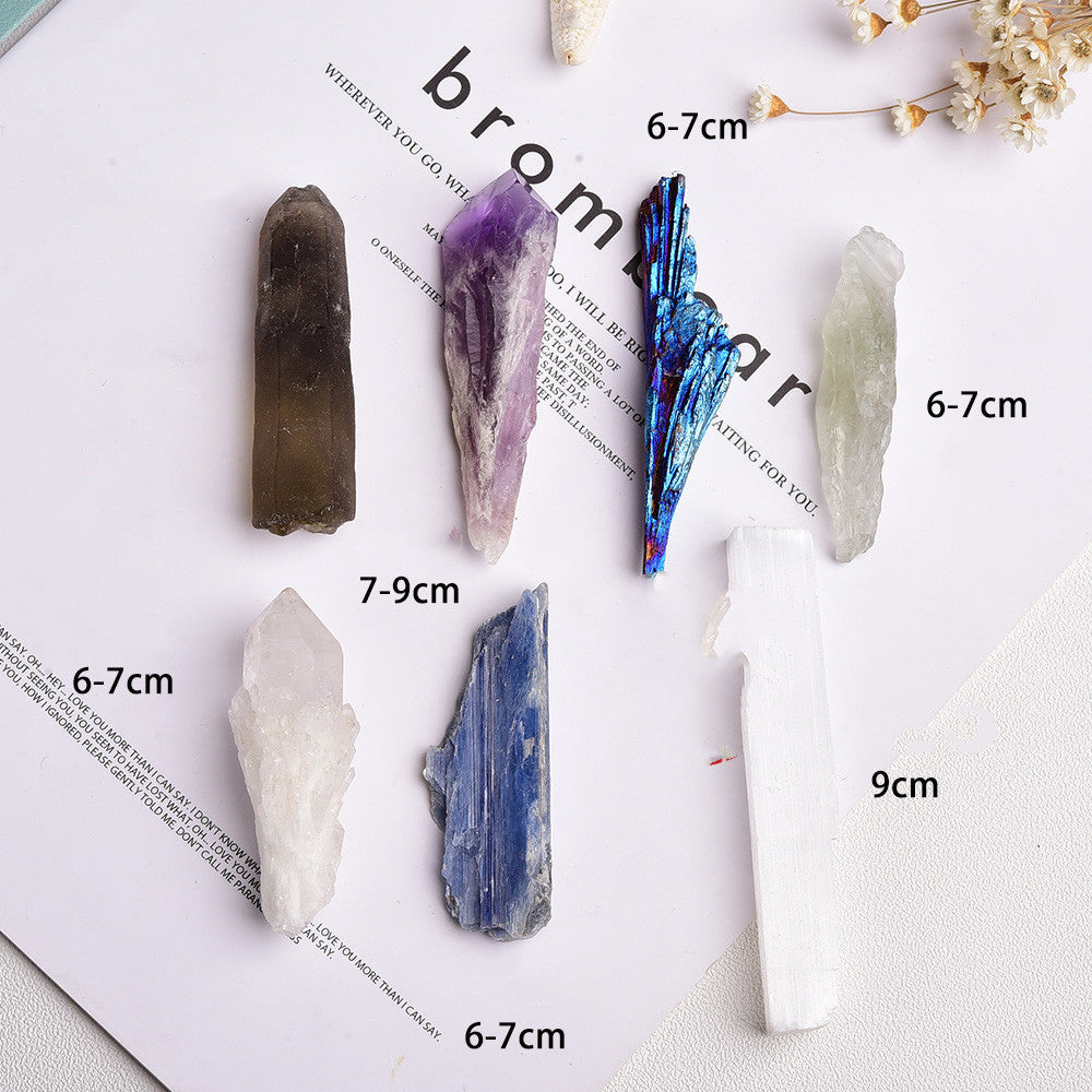 Flag Village Gift Box Natural Crystal Rough Single Crystal Gem