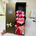 Flag Village Soap Flower Box Birthday Gift