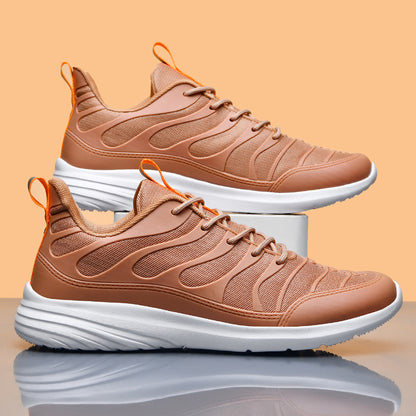 Flag Village Men's Outdoor Sports Mesh Breathable Running Shoes