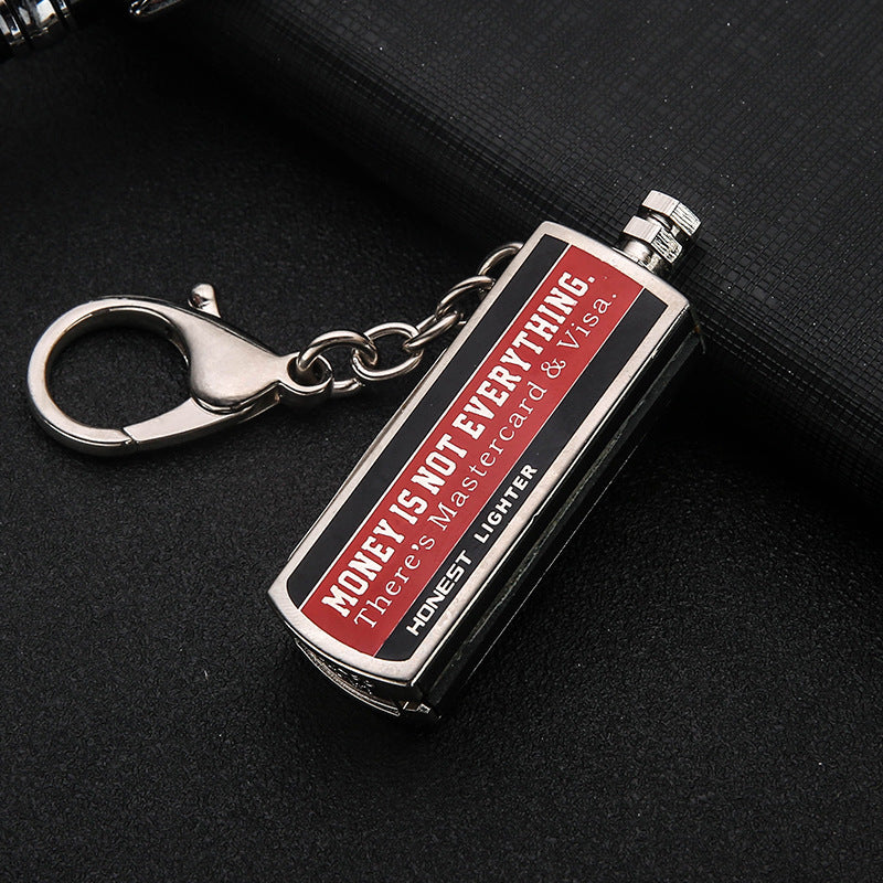 Flag Village Creative Personality Metal Waterproof Outdoor Lighter With Gift Box