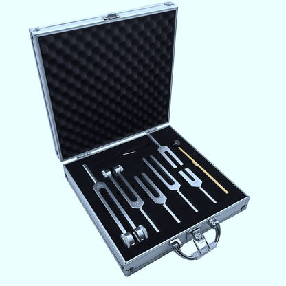 Flag Village Aluminum Alloy Tuning Fork Set Gift Box Of Six 128 256 512 1024 2048