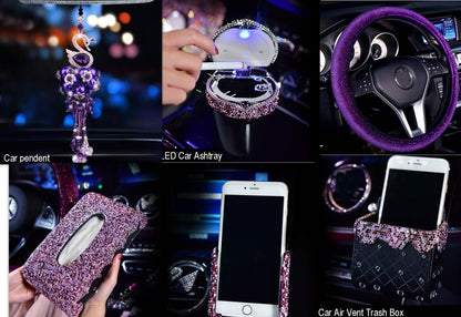 Flag Village Auto Tools Car Accessories For Women's Aromatherapy Car Interior Accessories
