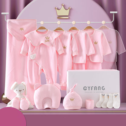 Flag Village Baby Clothes Autumn And Winter Newborn Gift Box Set