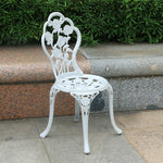 Flag Village Outdoor Iron Table And Chair Courtyard Balcony Dining Chair Three-piece Set Combination