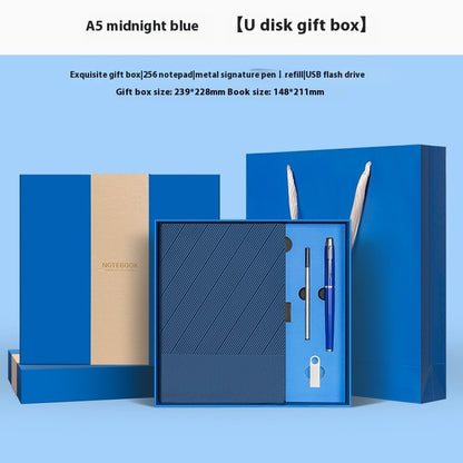 Flag Village Notebook Gift Box Vacuum Cup Set Business Gift Company Activity High-end Practical Gift