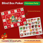 Flag Village Christmas Birthday Box Blind Box Gift Diy Children Countdown Calendar Gift Box Set