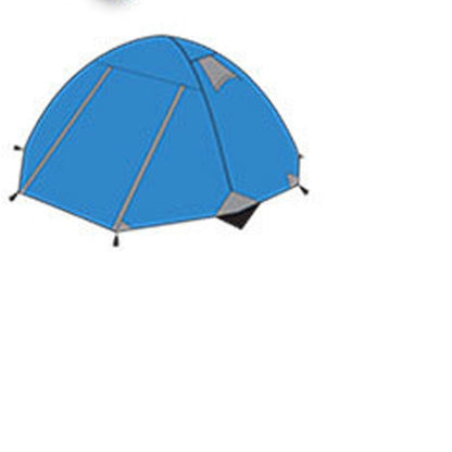 Flag Village Triple Double Double Double Door Aluminum Pole Camping Tent