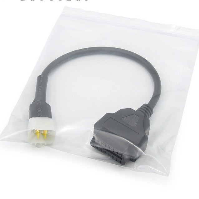 Flag Village Auto Tools OBD To 6 Pin For DELPHI Motorcycle