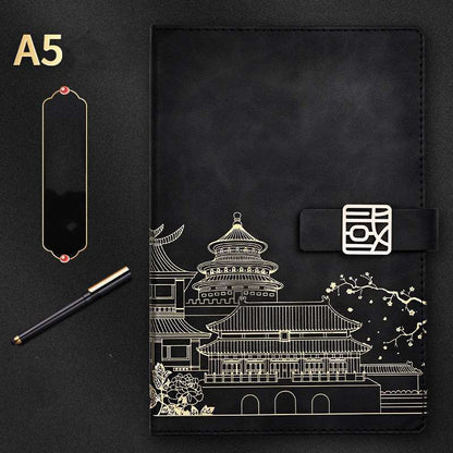 Flag Village Chinese Style Palace Museum A5 Notebook Gift Box Set