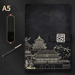 Flag Village Chinese Style Palace Museum A5 Notebook Gift Box Set