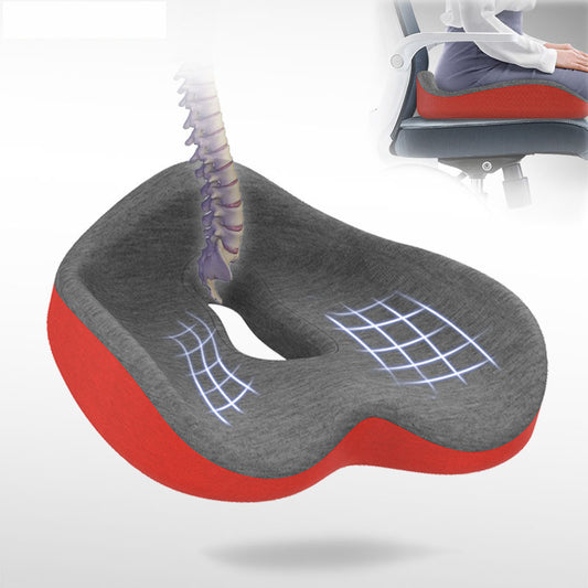 Flag Village Auto Tools Seat Cushion Office Long-term Cushion Memory Foam Car Cushion Four Seasons