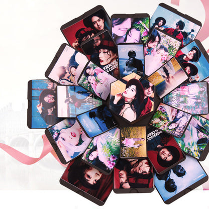 Flag Village New Hexagonal Surprise Explosion Box Gift Packaging