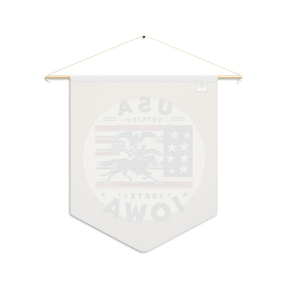 Flag Village Iowa State Flag Pennant Sporting Home Wall decoration IA0002