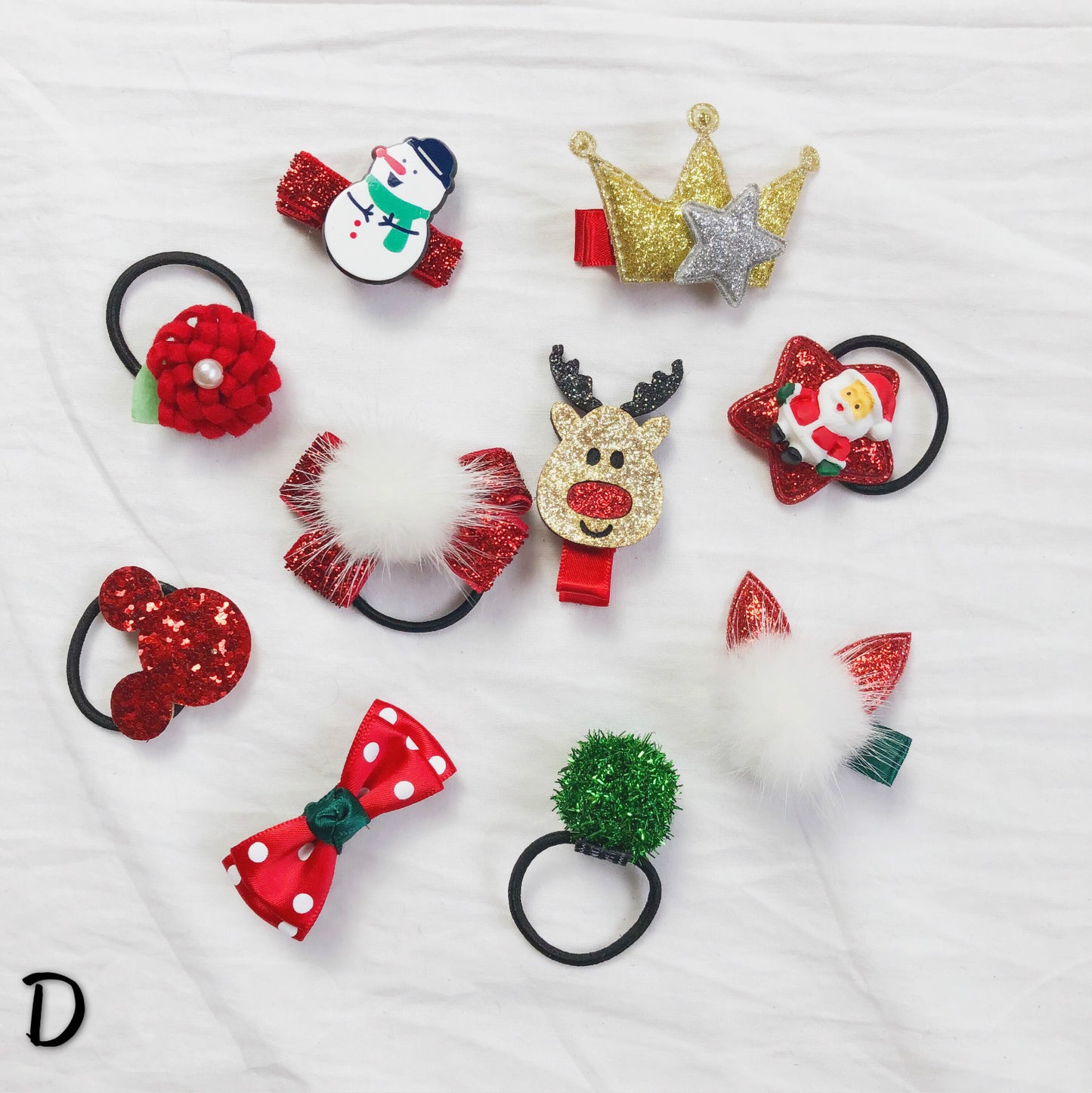 Flag Village Girls hair accessories gift box christmas set