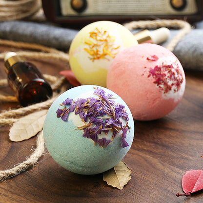 Flag Village Fragrant Bath Gift Box Bath Agent Bubble Egg