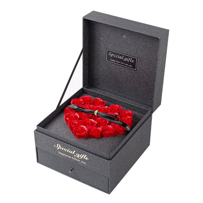 Flag Village New Year gift box February 14 Valentine's Day lipstick gift box Music packaging box perfume packaging box gift box flower box