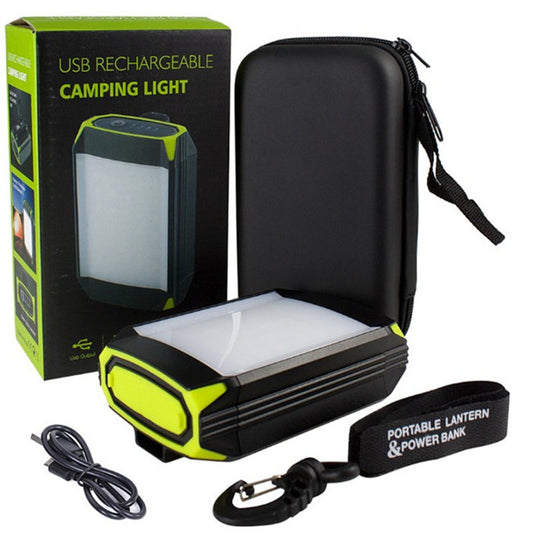 Flag Village Lampe de camping rechargeable LED | Batterie externe USB